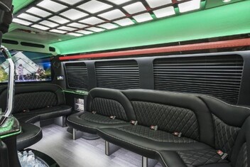 Allentown Sprinter Party Bus Interior