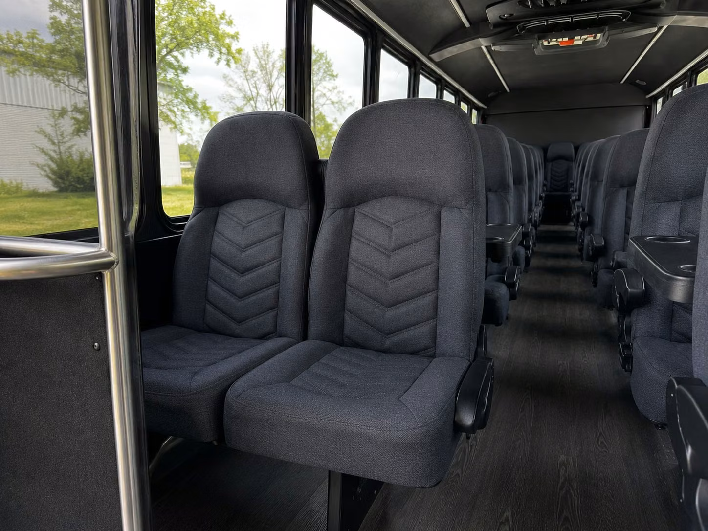 20 passenger minibus interior