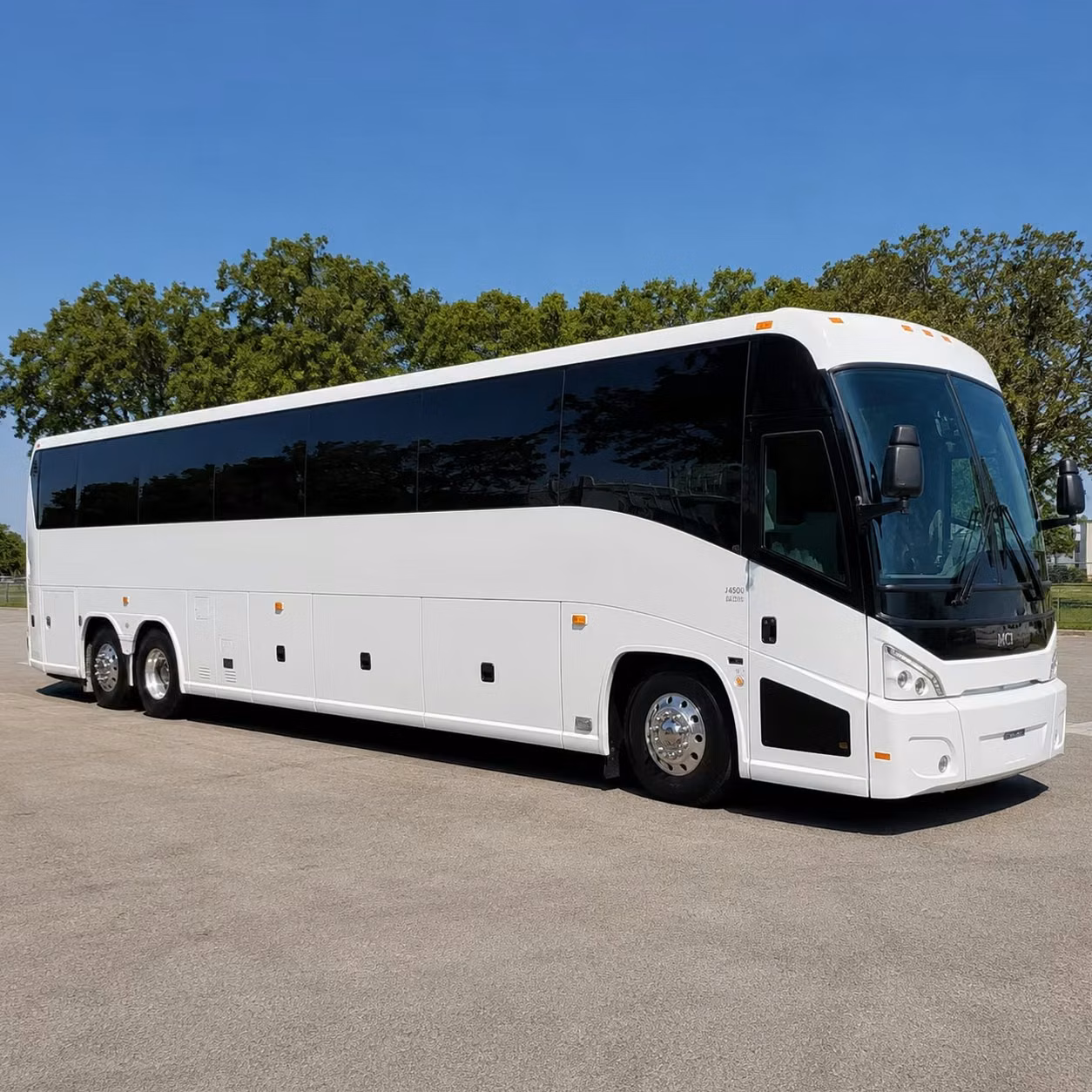 allentown charter bus rental exterior